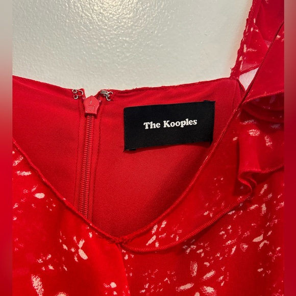 The Kooples Ruffle dress LIKE NEW - Picture 4 of 4